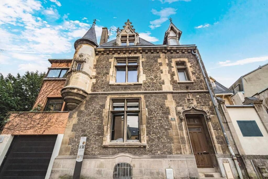 Apartamento Bulle, Vue Cathedrale Incroyable Reims Exterior foto