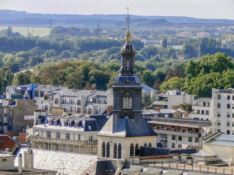 Apartamento Bulle, Vue Cathedrale Incroyable Reims Exterior foto